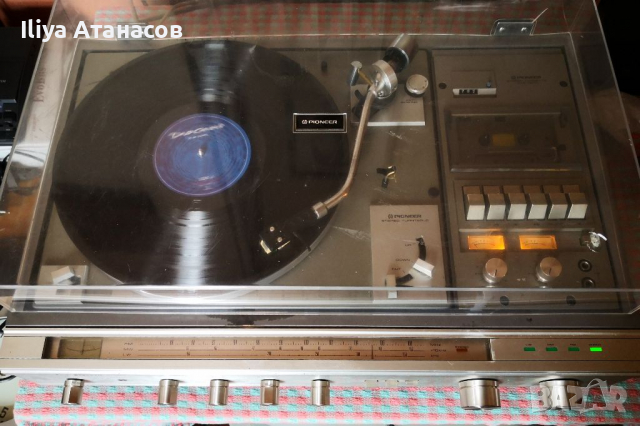 Pioneer M 6500 грамофон, касетен дек, радио и стерео усилвател , снимка 4 - Ресийвъри, усилватели, смесителни пултове - 36437067