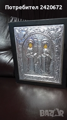 стара икона Дева Мария, снимка 4 - Икони - 52243804