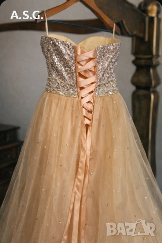 Официална дълга рокля, снимка 3 - Рокли - 53594321