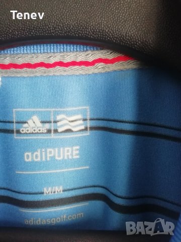 Adidas Adipure Golf оригинална нова мъжка тениска фланелка размер M, снимка 4 - Тениски - 41080626