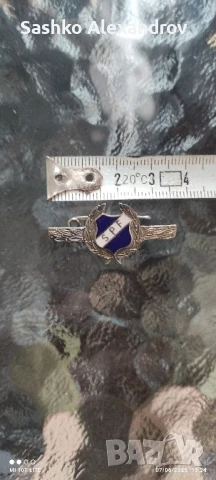 Знак за заслуги SPF - Sporrong Швеция, снимка 3 - Антикварни и старинни предмети - 50659619