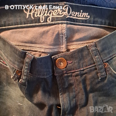 Дънки флеър крачол, широк крачол оригинал САЩ Tommy Hilfiger. Hilfiger denim Страхотен цвят и модел