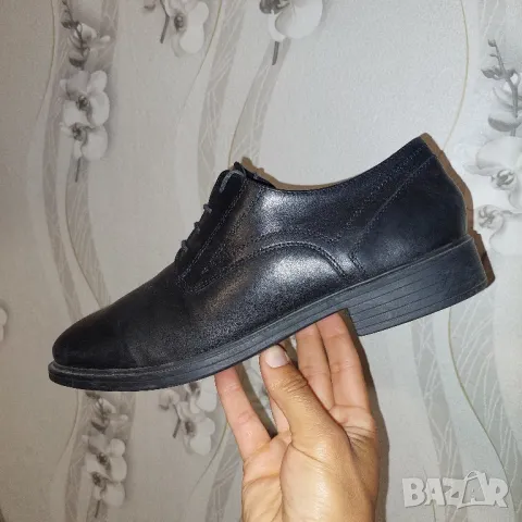 Официални кожени обувки Geox номер 44, снимка 5 - Официални обувки - 47498575