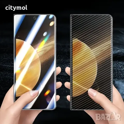 Комплект от 2 броя TPU Протектор за преден и основен екран на Honor Magic V3 , снимка 4 - Фолия, протектори - 49661319