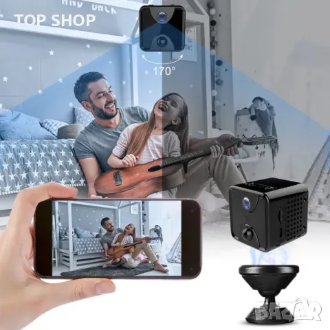 R7 безжична WiFi камера, снимка 4 - IP камери - 49249418