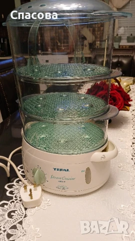 Уред на TEFAL за готвене на пара, снимка 2 - Други - 50510543