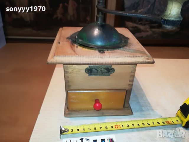 PE.DE.ГОЛЯМА РЕТРО МЕЛНИЦА ВНОС ГЕРМАНИЯ 2811221206, снимка 7 - Антикварни и старинни предмети - 38824576