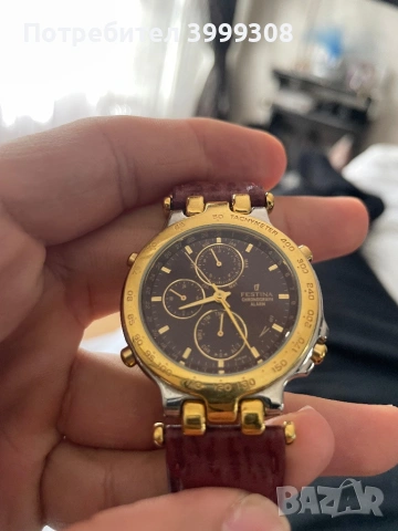 Festina Chronograph Alarm – Стил, Прецизност и Мощен Хронограф!, снимка 2 - Луксозни - 53633206