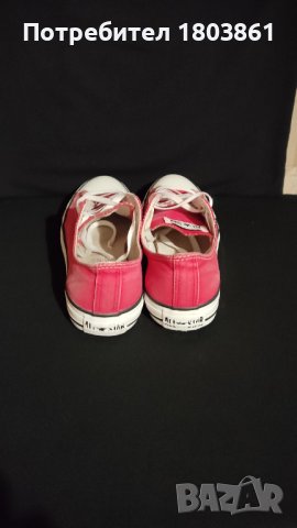 Converse червени дамски кецове н.40 , снимка 5 - Кецове - 42655895