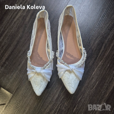 Булчински рокля с дълбока цепка и къси панталонки, снимка 5 - Рокли - 52513412