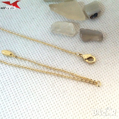 Колие с 14К златно покритие 274093, снимка 2 - Колиета, медальони, синджири - 52863726