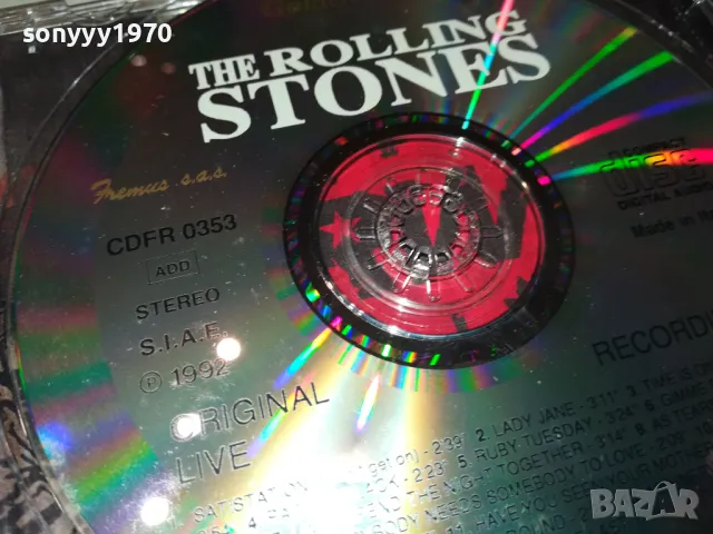 THE ROLLING STONЕS CD-MADE IN ITALY 0903250805, снимка 10 - CD дискове - 49418305