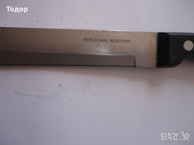 Страхотен немски касапски нож Edelstahl, снимка 2 - Ножове - 40290666