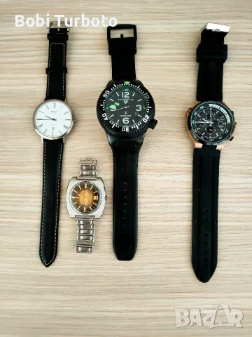 Швейцарски часовници+Citizen Eco drive chronograph!