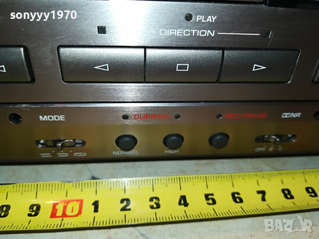 YAMAHA KXW-S70 REVERSE DECK-SWISS 1604221915, снимка 8 - Декове - 36477670