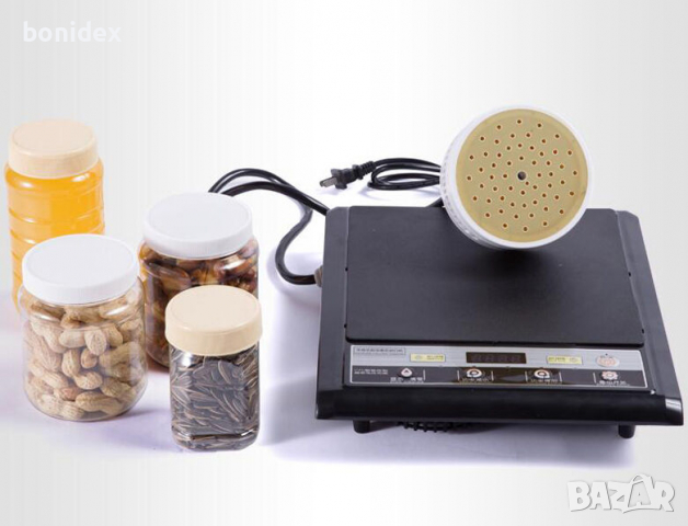 Запечатваща-Затваряща машина с Електромагнитна индукция на капачка с фолио, снимка 2 - Други машини и части - 30604984