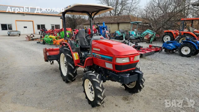 Японски трактор Yanmar AF224 с фреза, 4x4, 24 к.с., АграБГ Джолев , снимка 6 - Селскостопанска техника - 49165177