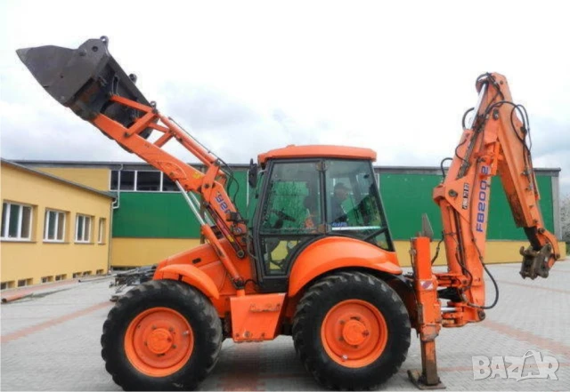 Услуги с ГОЛЯМ комбиниран БАГЕР --ФАДРОМА със задна кофа за копаене и предно гребло за заравняване, снимка 3 - Други ремонти - 50789673