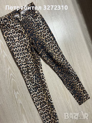 Леопардов панталон XS Calzedonia jegging / панталон животински принт