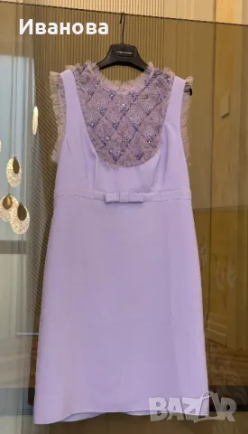 Луксозна рокля ELISABETTA FRANCHI, снимка 3 - Рокли - 50029992