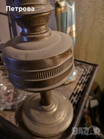 Старинна газена лампа-над 120 годишна. , снимка 4 - Колекции - 53048376