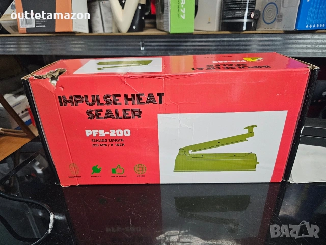 импулсна топлинна лепачка (impulse heat sealer) модел PFS-200. , снимка 2 - Други - 53436693