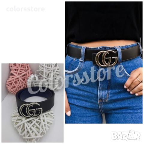 Дамски черен колан Г"чи кодVL97H