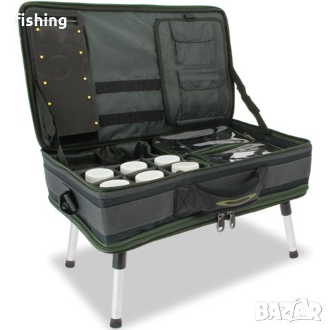 Промо NGT Carp Bivvy Table System II (588) чанта+маса за палатка