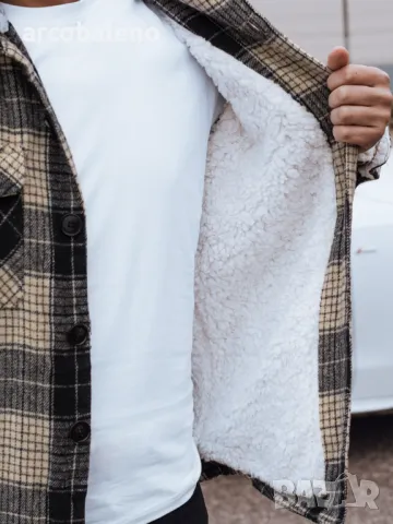 Мъжко изолирано яке с качулка, 2цвята , снимка 4 - Якета - 48651774