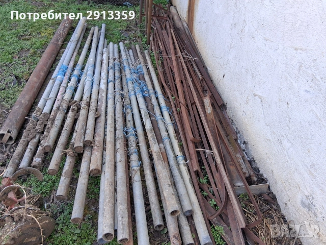 дебелостенни тръби 2.50 метра и винкел