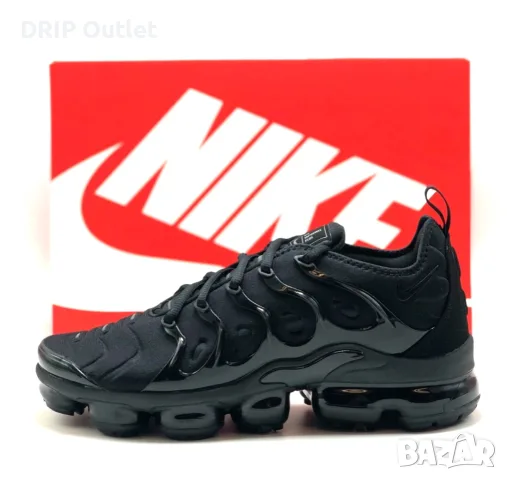 !НОВИ! Nike Air Vapormax Plus 'VM' | Triple Black | + КУТИЯ