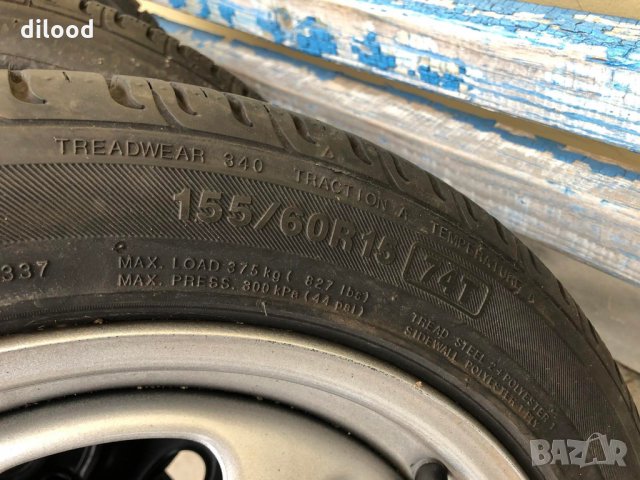 гуми със джанти за смарт, снимка 7 - Гуми и джанти - 34807101