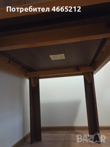 Разтегателна трапезна маса, снимка 3 - Маси - 52600793
