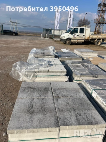 UUmbriano плоча 50х50х5см Semmelrock, цвят: светъл гранит, снимка 5 - Строителни материали - 53833070