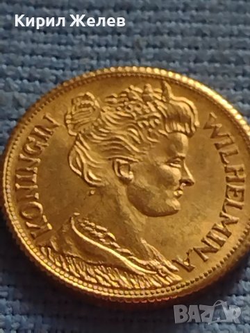 Рядка монета 5 гулдена 1912г. Нидерландия Вилхемина за КОЛЕКЦИОНЕРИ 34944, снимка 8 - Нумизматика и бонистика - 42682515