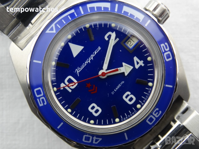 ВОСТОК КОМАНДИРСКИЕ АВТОМАТИЧЕН ref: 650853, снимка 7 - Мъжки - 52942738