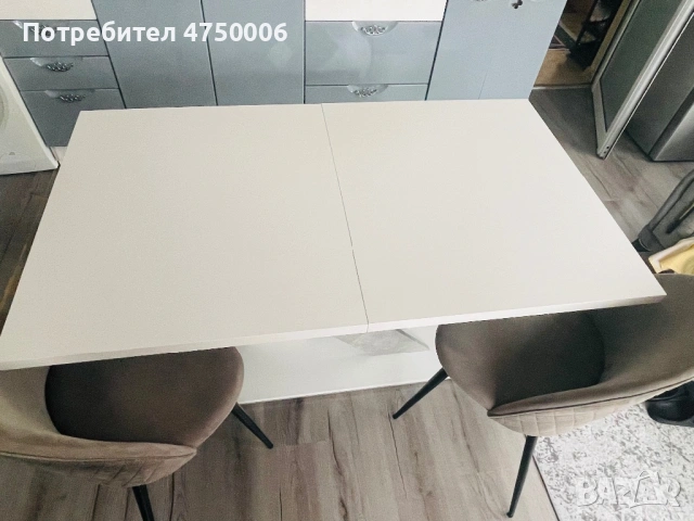 Маса с два стола и тв шкаф , снимка 4 - Маси - 53643438