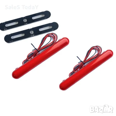 Диоден габарит за мотор, джип, камион, автомобил, Габарити, червен