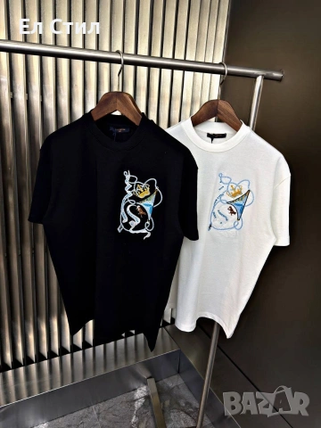 ✨🔥🔥🔥 👍 ✨𝗣𝗿𝗶𝗰e :18€ НА ЕДРО ✨𝗦ı𝘇𝗲: S M L XL XXL 📌5 бр, снимка 3 - Тениски - 53661620