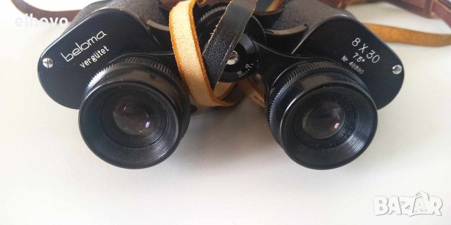 Бинокъл Beloma vergutet 8x30, снимка 4 - Антикварни и старинни предмети - 42416903