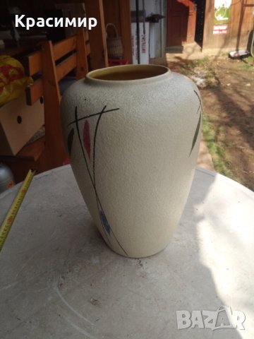 Немска керамична ваза , снимка 2 - Вази - 35980503