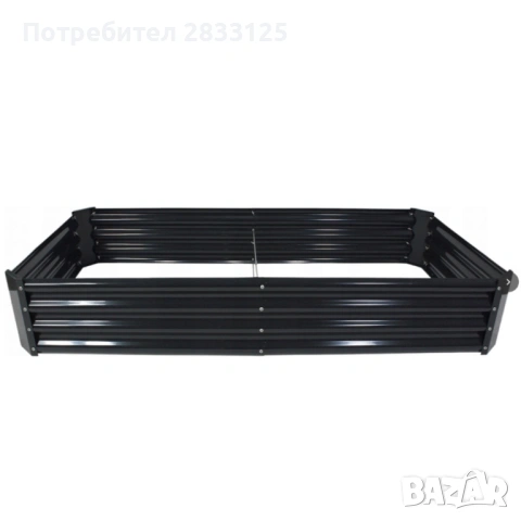 Леха за зеленчуци и цветя - елегантно решение за всяка градина - антрацит, снимка 10 - Саксии и кашпи - 53660643