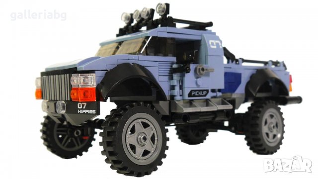 Конструктор: офроуд Пикап, снимка 4 - Конструктори - 39006257