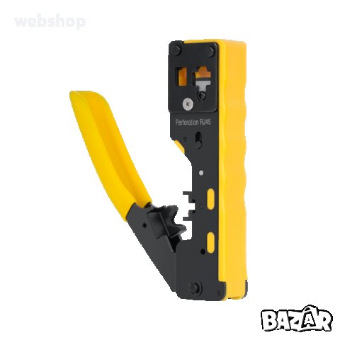 Клещи за кримпване  Rebel RB-1006, интернет кабел, RJ45, 6pin, 8pin, снимка 6 - Клещи - 41584024