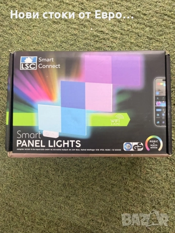 Интелигентни LED панели LSC Smart Connect
6 броя | 12 x 12 см всяко