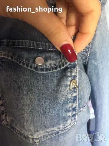 Дънкова риза Replay, размер S, снимка 14 - Ризи - 49401203