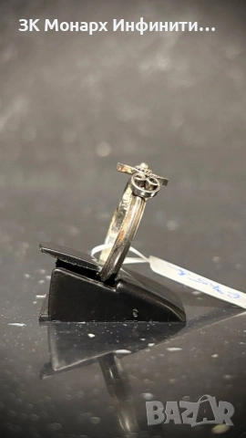 Сребърен пръстен, снимка 2 - Пръстени - 47125046