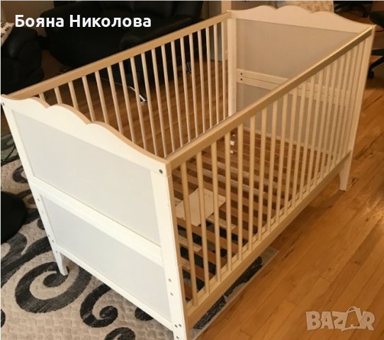 Бебешко легло/ кошара Hensvik, Икеа, снимка 1 - Кошарки - 40156971