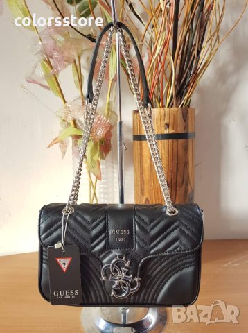 Луксозна чанта Guess/черна код SG-F20, снимка 4 - Чанти - 41863358