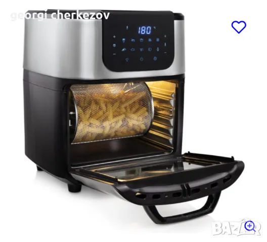 Уред за готвене с горещ въздух и фурна Princess DeLuxe AirFryer Oven 11L 